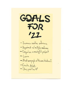 goals - 1/31
